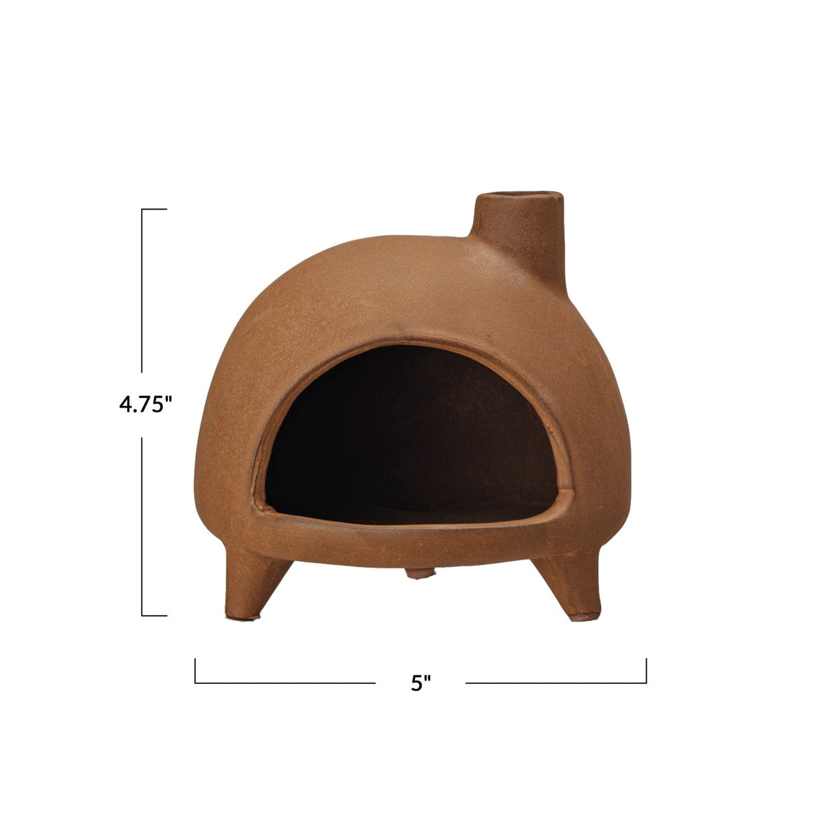 Terracotta Chimney Incense & Smudge Stick Burner
