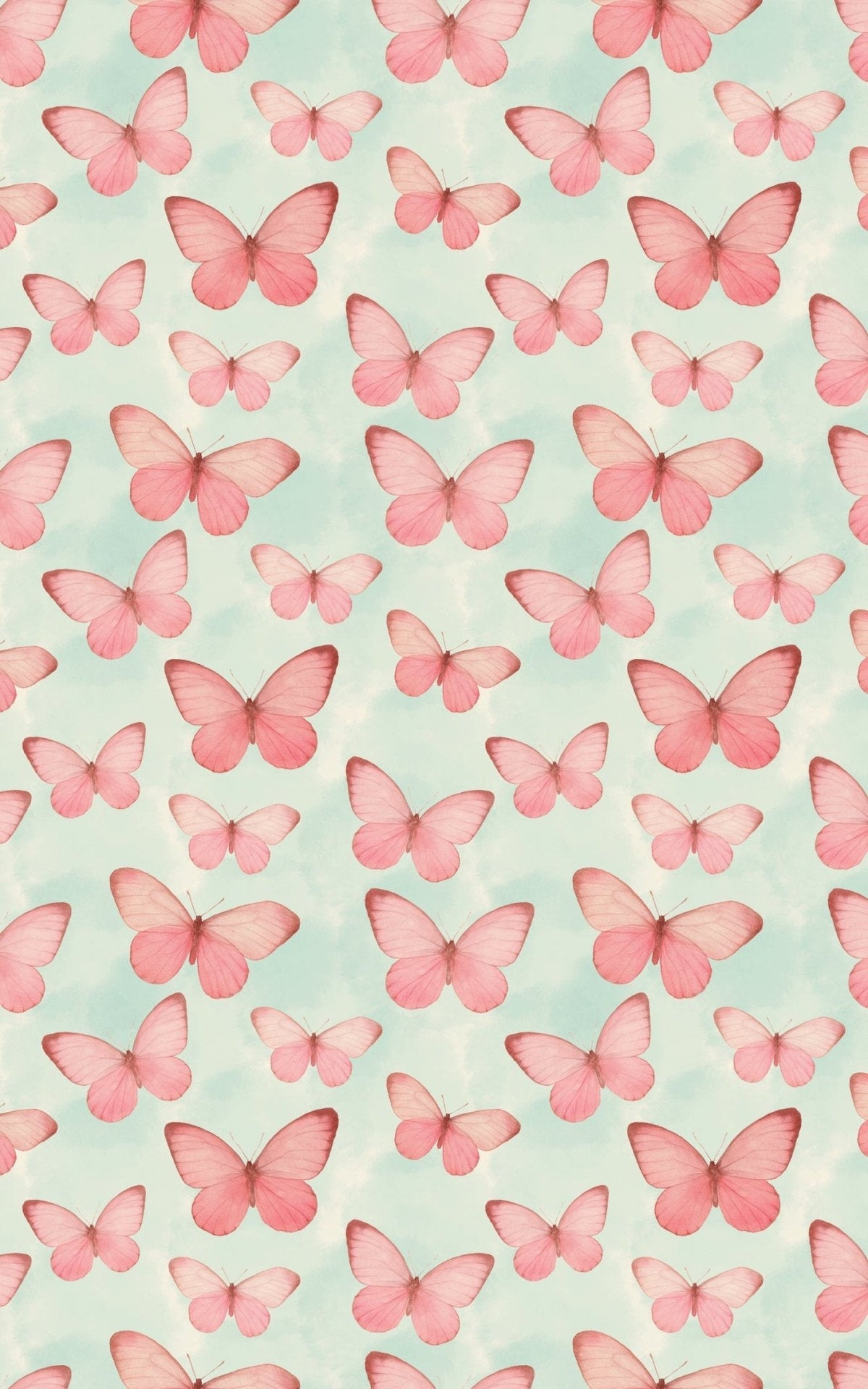 Peach Blossom Flight Wrapping Paper