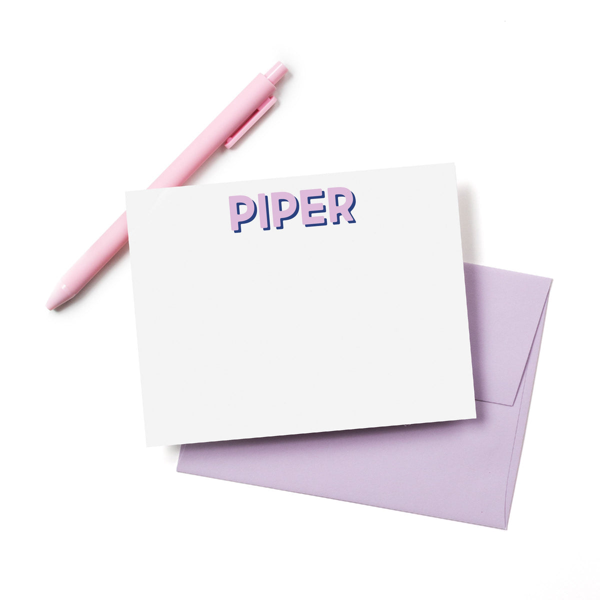 Modern Classics Personalized Stationery