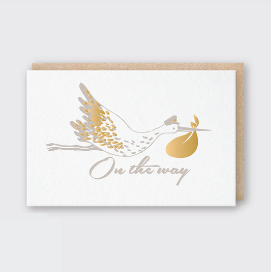 Baby On The Way Greeting Card
