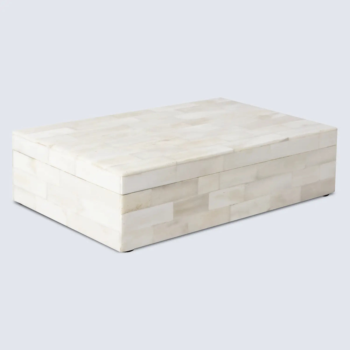 White Bone Inlay Decorative Box | 8 Sizes