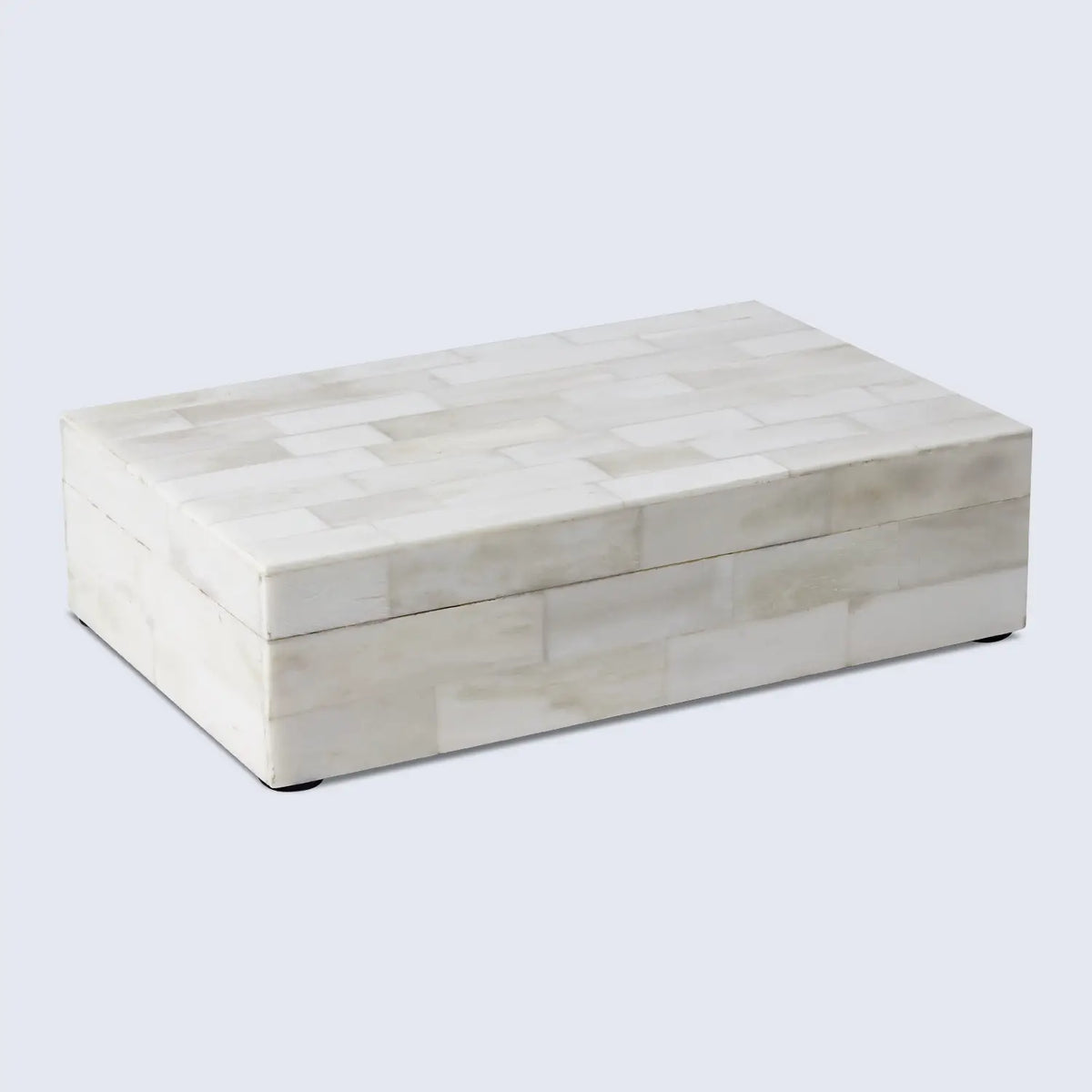 White Bone Inlay Decorative Box | 8 Sizes