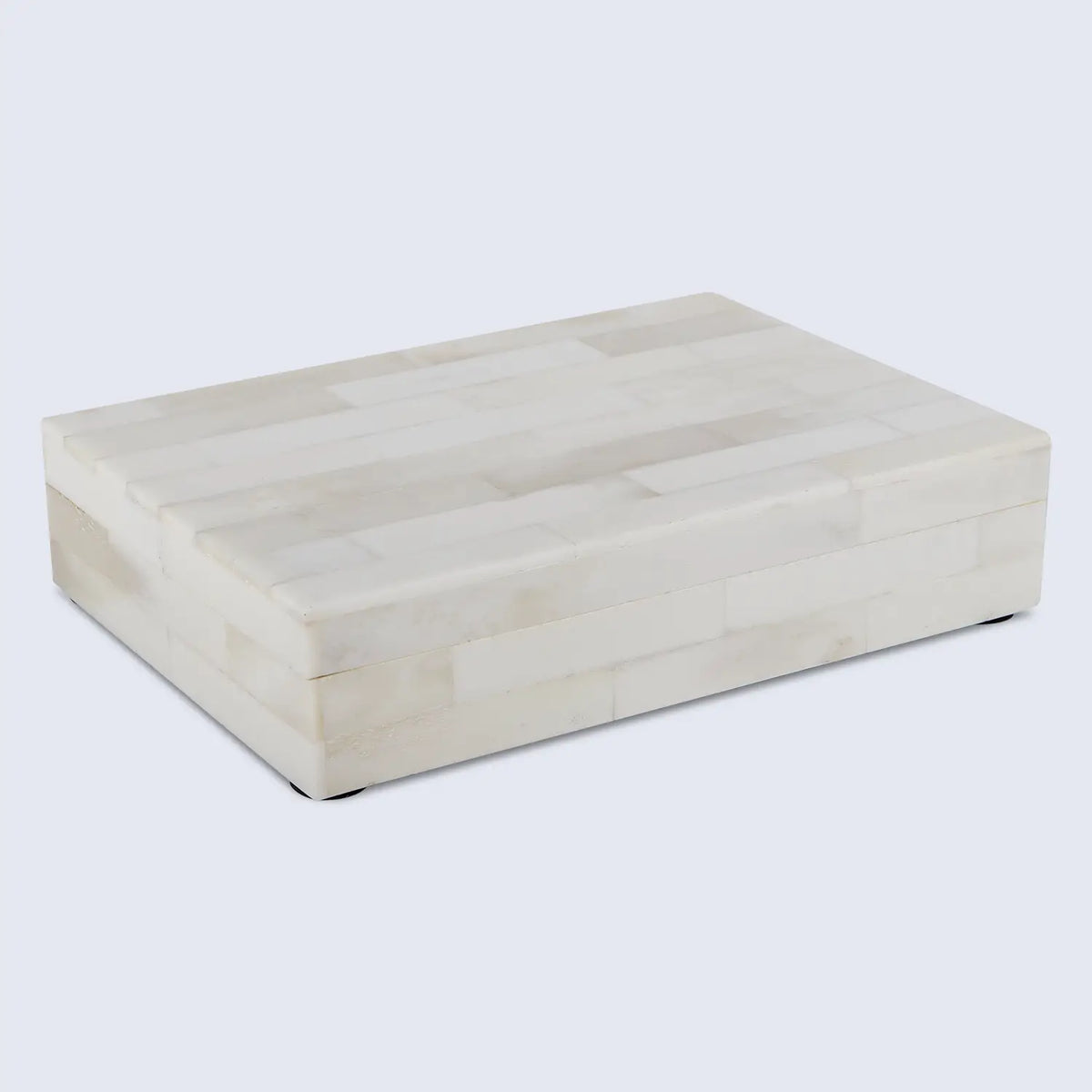 White Bone Inlay Decorative Box | 8 Sizes