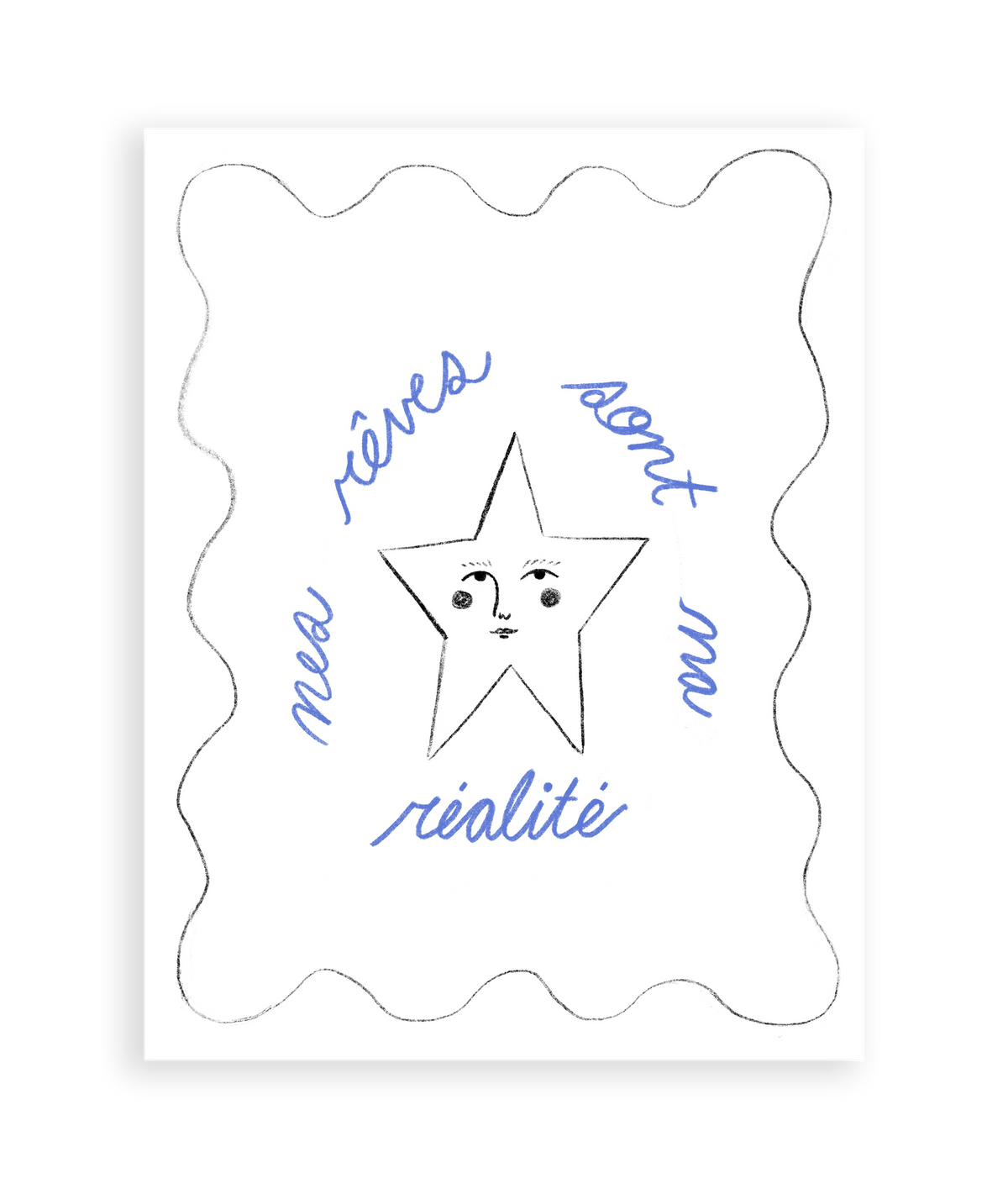 Dreamy Star Art Print