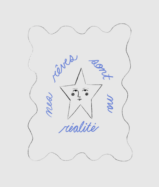 Dreamy Star Art Print