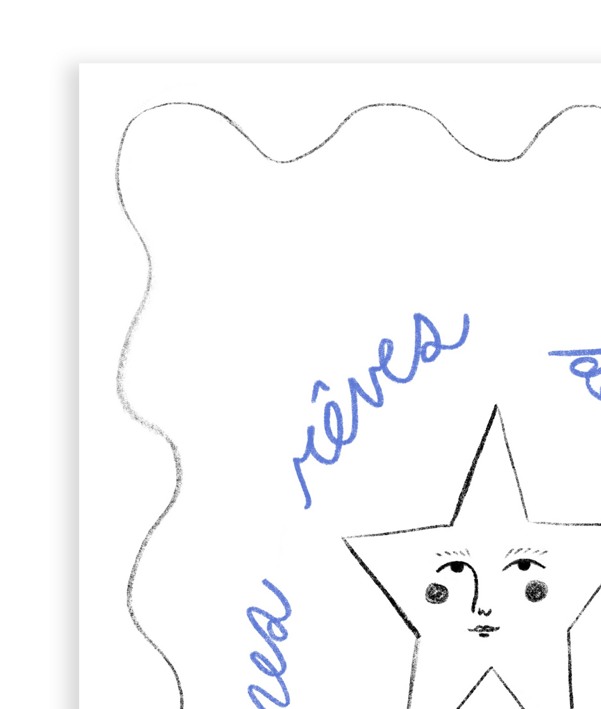 Dreamy Star Art Print