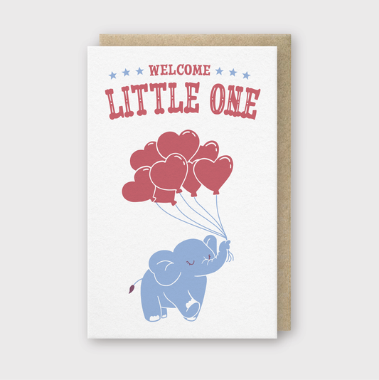 Welcome Little One Greeting Card