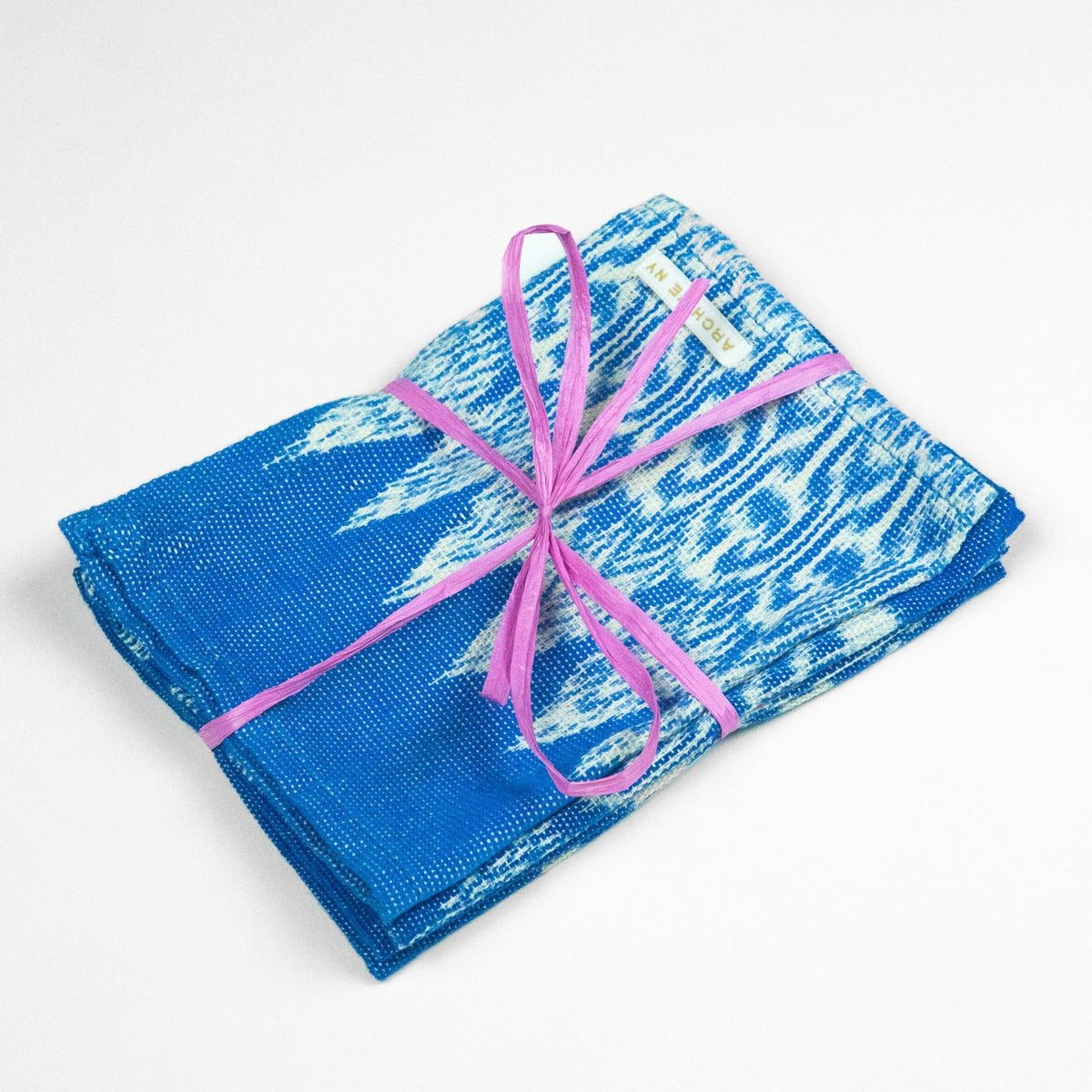 Gabriela Jaspe Blue Cocktail Napkins