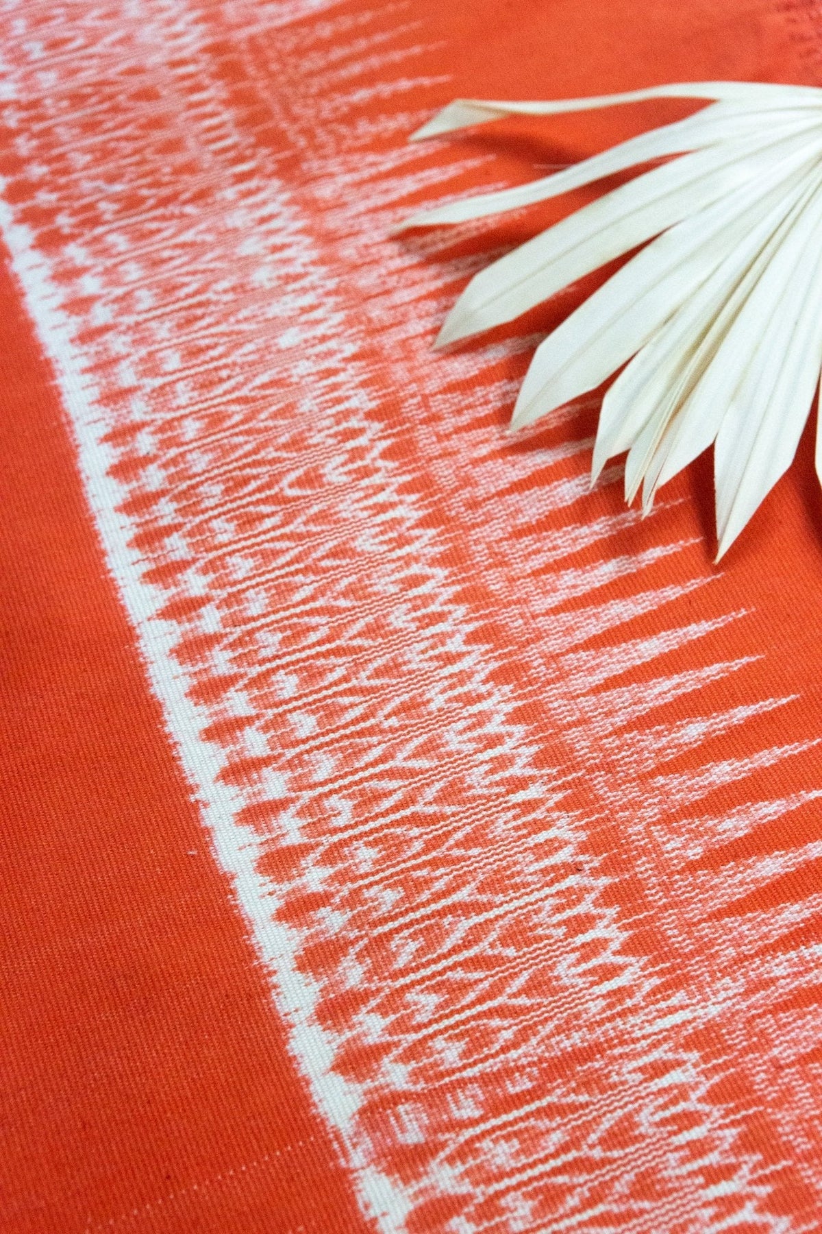 Gabriela Jaspe Table Runner - Orange