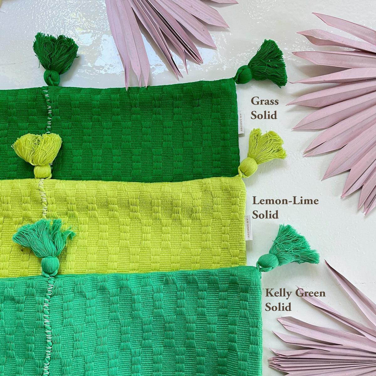 Antigua Pillow - Lemon Lime
