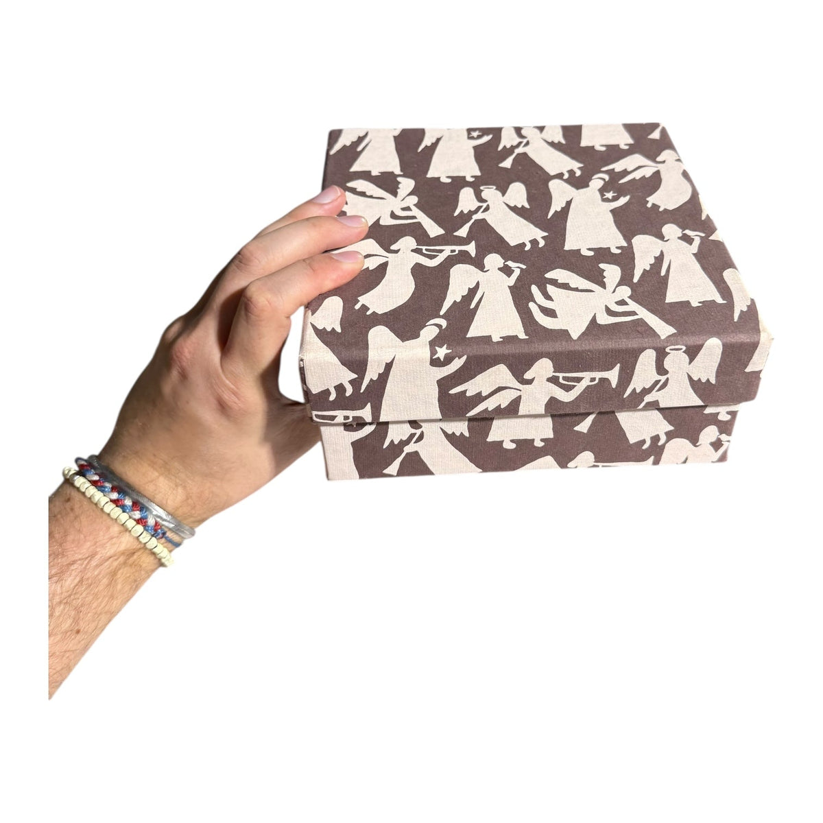 Handmade Holiday Square Gift Boxes | 5 Sizes