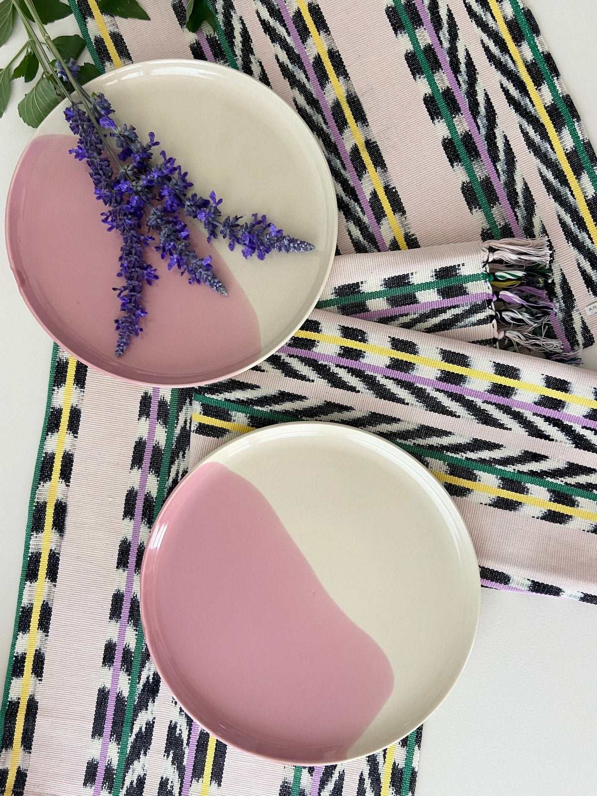 Solana Ikat Table Runner