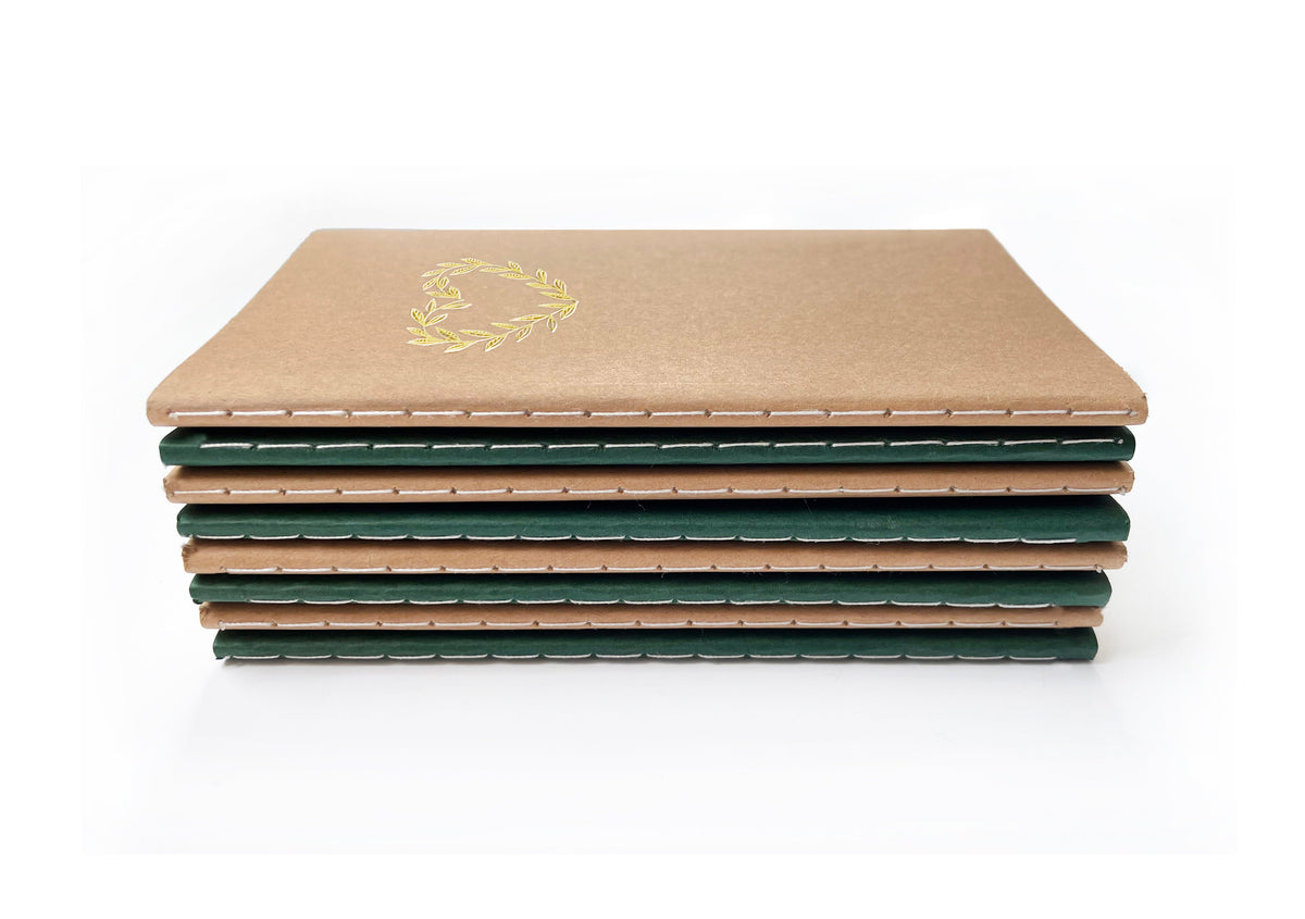 Cowboy Boot Mini Saddle Stitch Notebook
