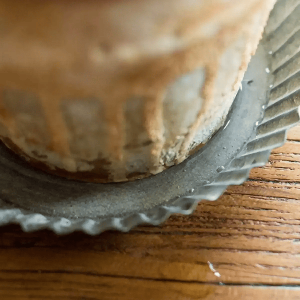 Rustic Fluted Metal Tray