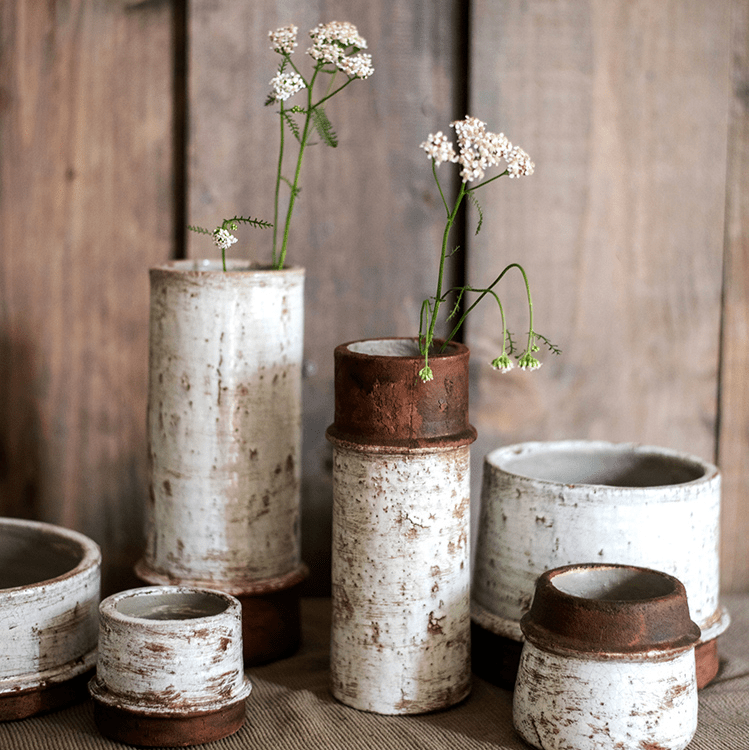 Decorative Rustic Ceramic Vase