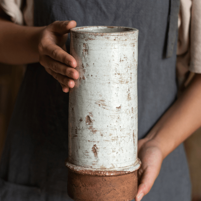 Decorative Rustic Ceramic Vase