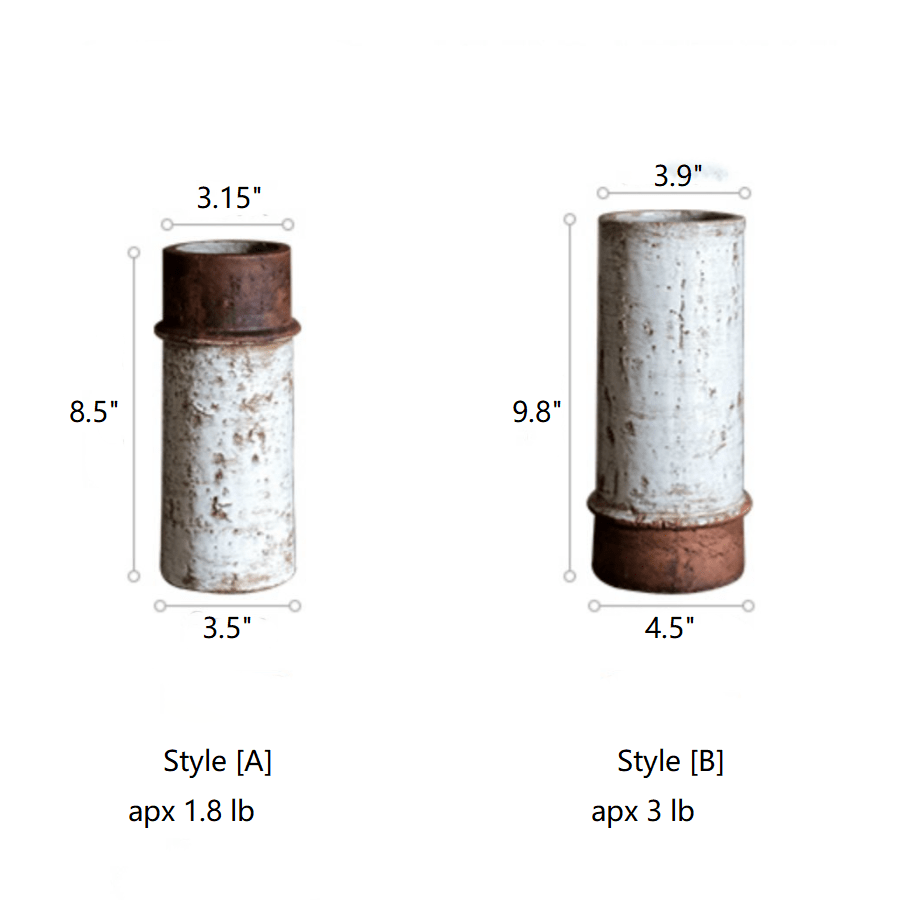 Decorative Rustic Ceramic Vase