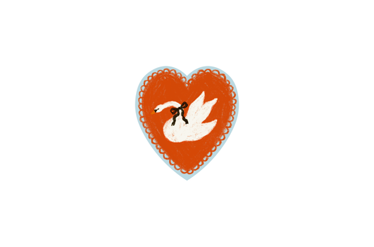 Swan Sticker