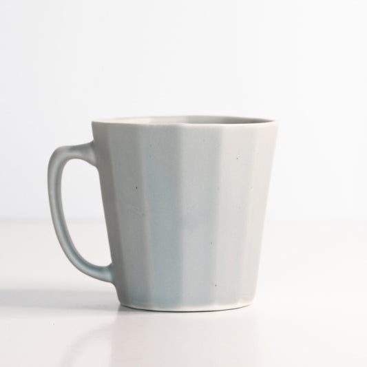 Monday Mug - Handmade Porcelain Coffee Cup