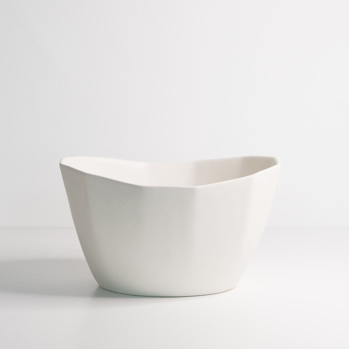 Handmade Medium Porcelain Serving Bowl
