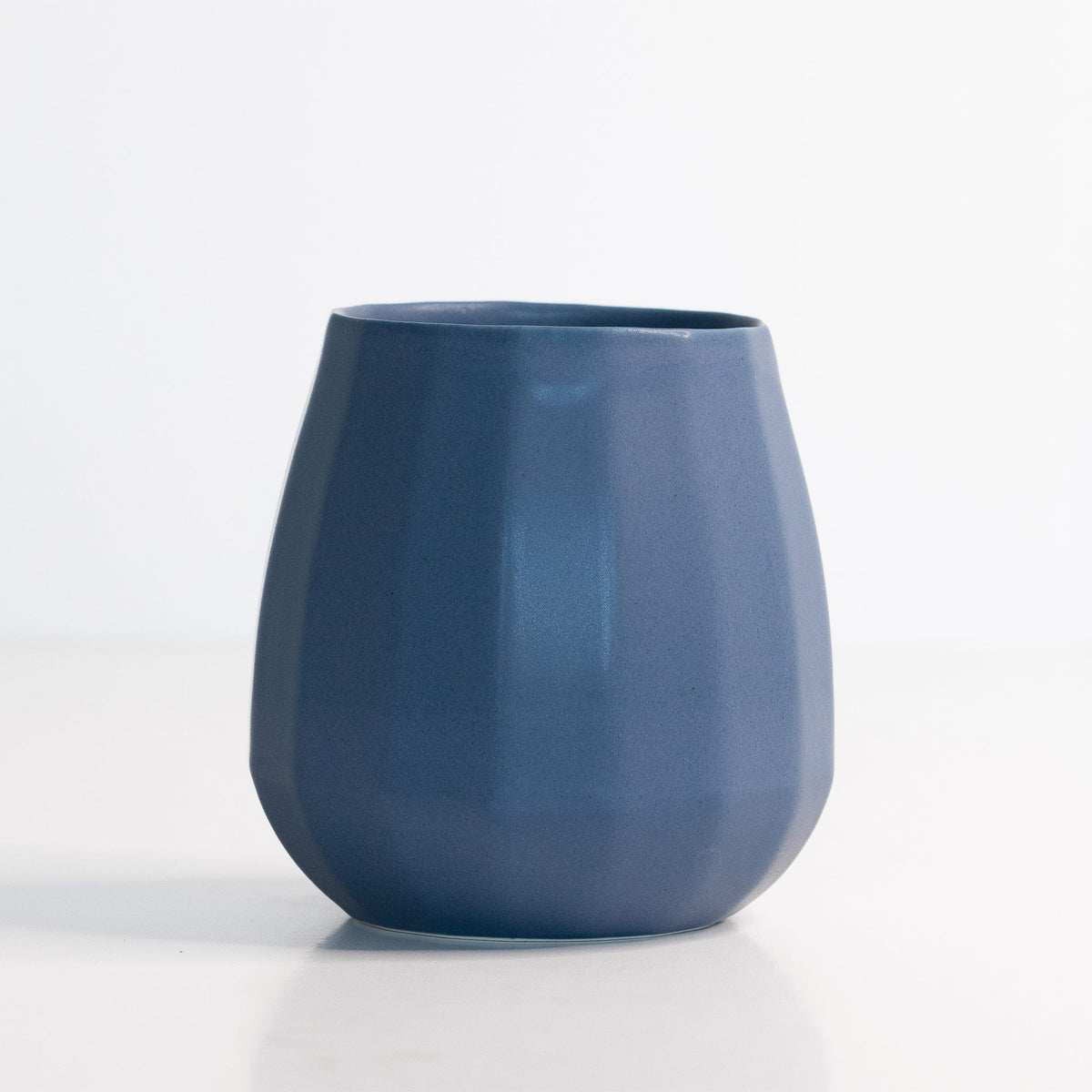 Set of 2 Ceramic Stemless Wine Glasses