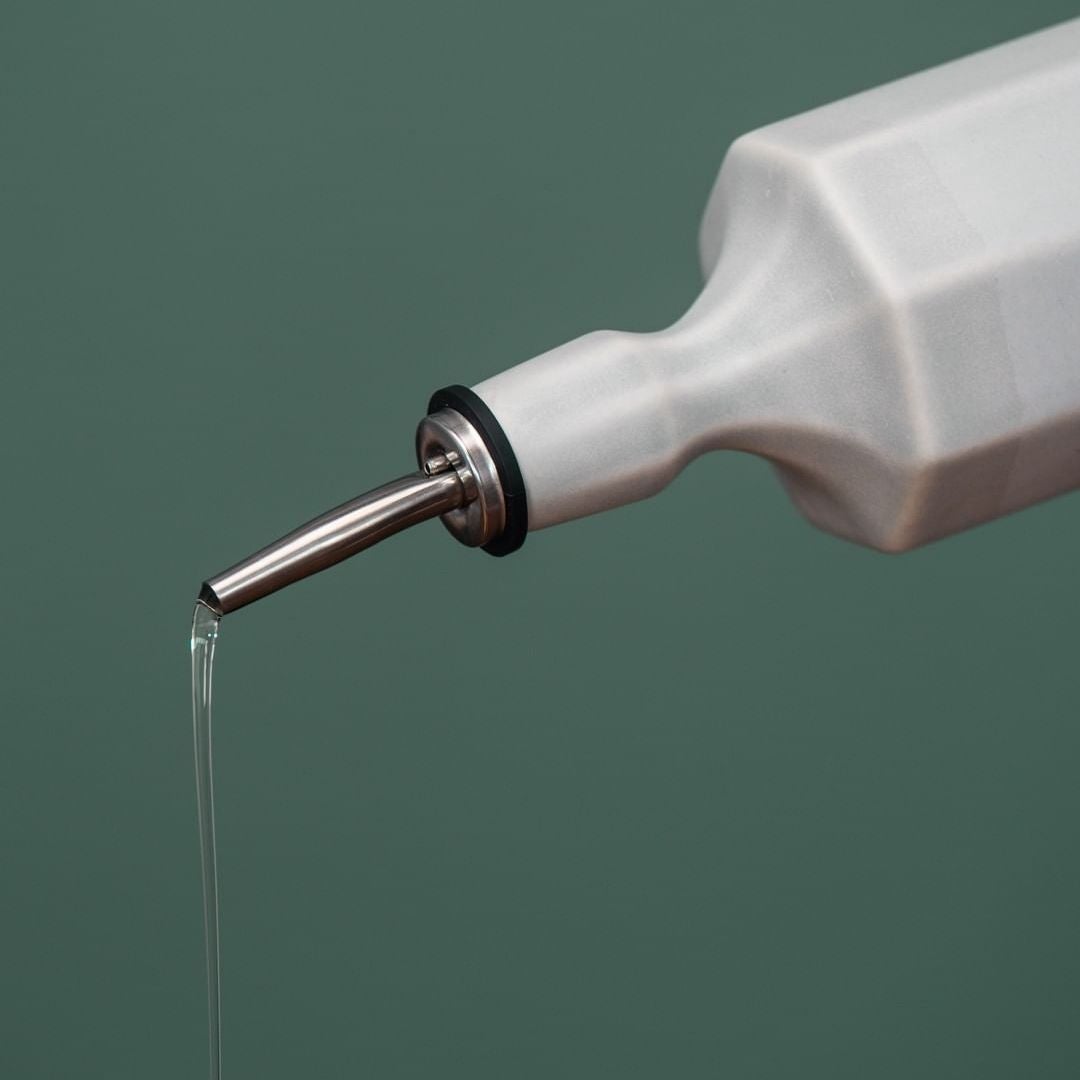 Handmade Porcelain Olive Oil Dispenser