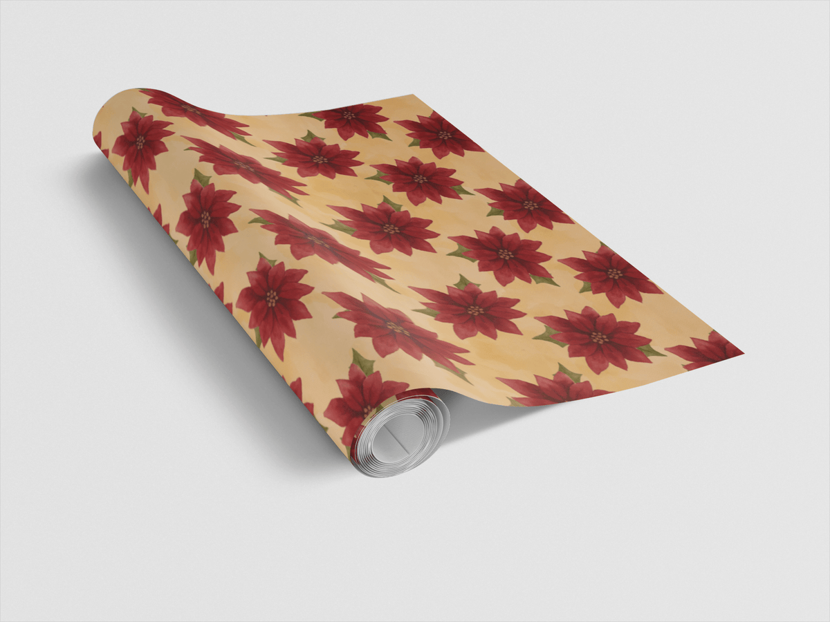 Festive Flora Wrapping Paper