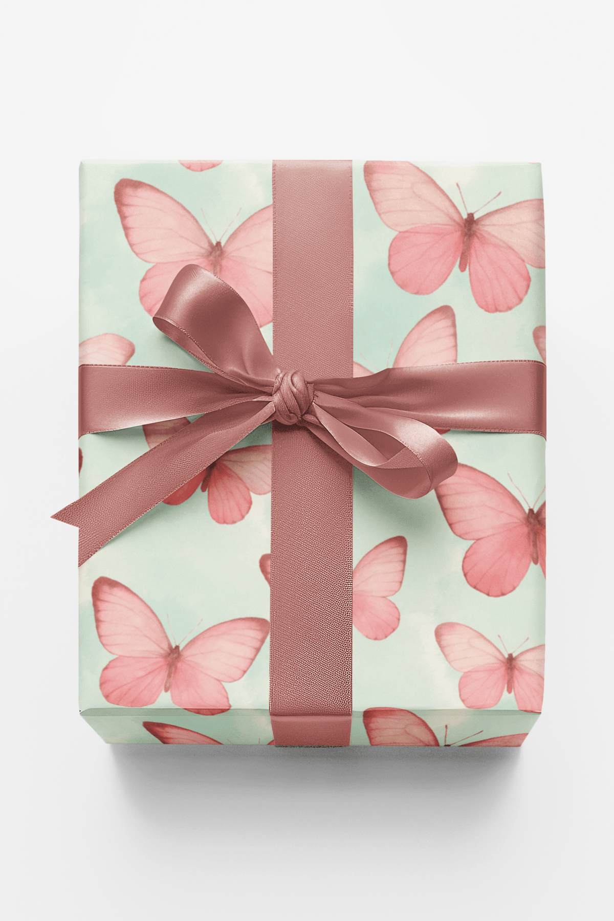 Peach Blossom Flight Wrapping Paper
