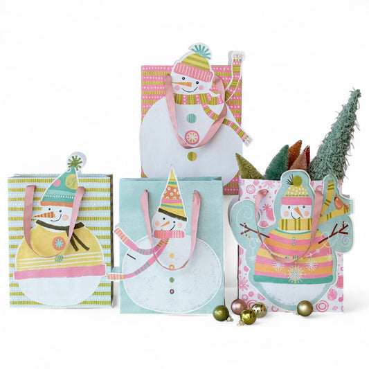 Snowman Printed Gift Bags