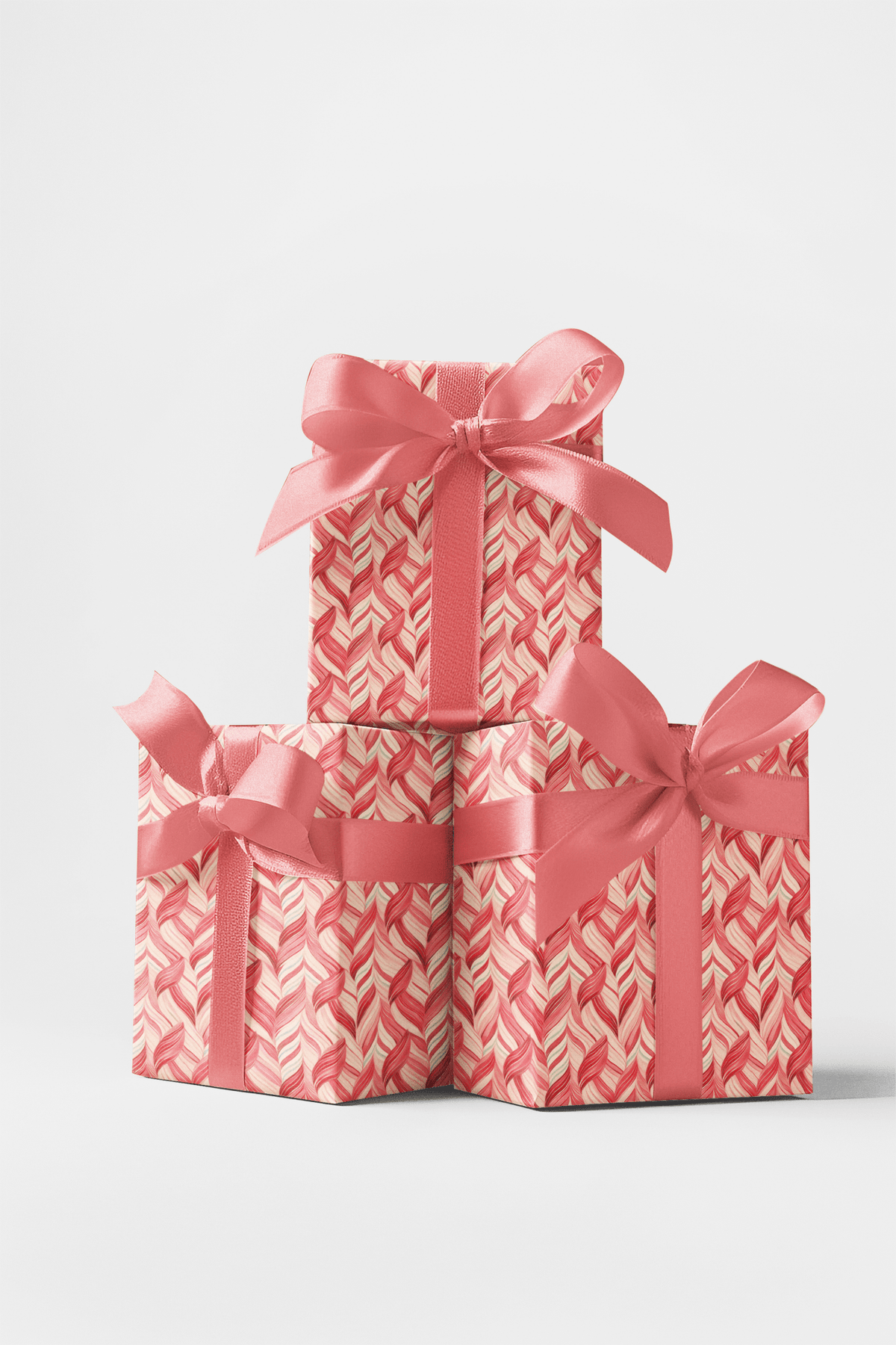 Pink Lines Wrapping Paper